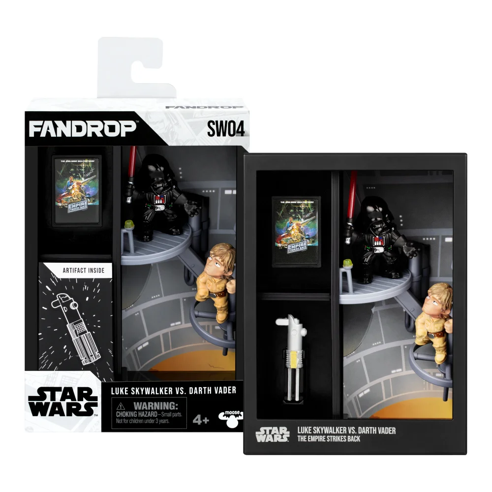 Fandrop Star Wars Wave 1 Figure 2 Pack Luke Skywalker Vs Darth Vader Image 1