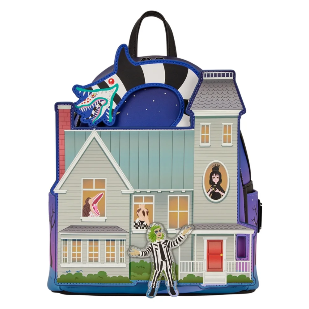 Loungefly Beetlejuice Mini Backpack Image 1