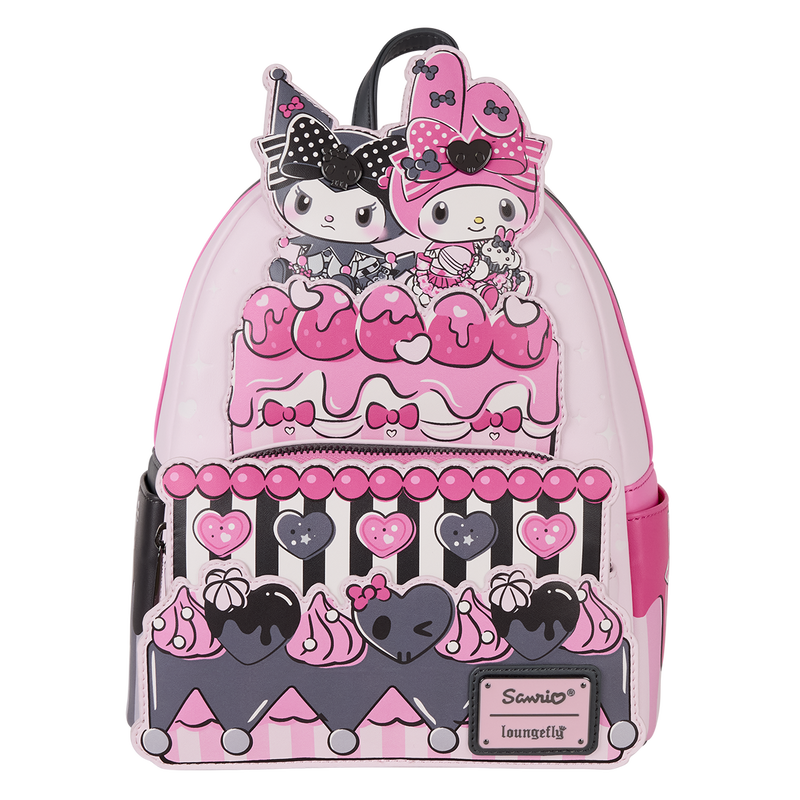 Loungefly Sanrio My Melody And Kuromi Mini Backpack Image 1