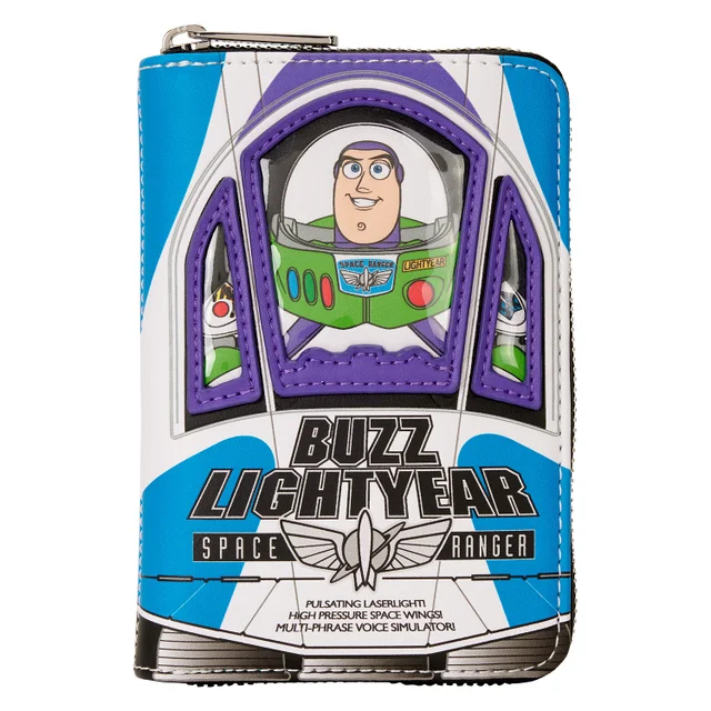 Loungefly Pixar Toy Story 30th Anniversary Buzz Lightyear Zip Around Wallet