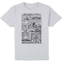 The Legend of Zelda Drawings Unisex T-Shirt - White