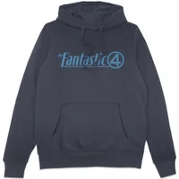 Marvel Fantastic Four Core Logo Hoodie - Navy