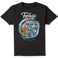 Marvel Fantastic Four Team Portal Unisex T-Shirt - Black