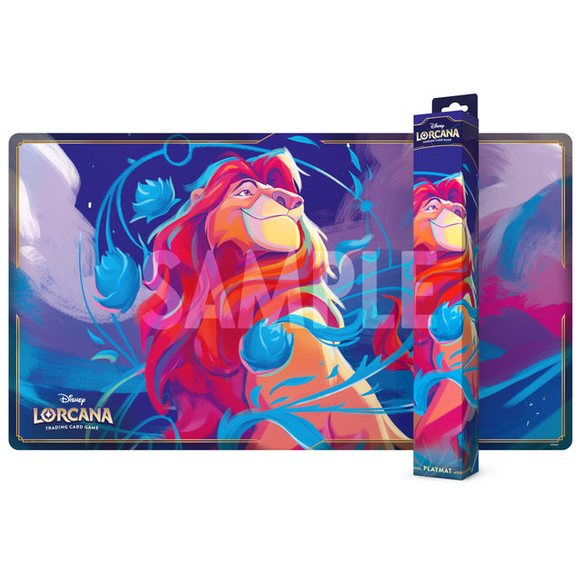 Disney Lorcana Trading Card Game Fabled Mufasa Playmat