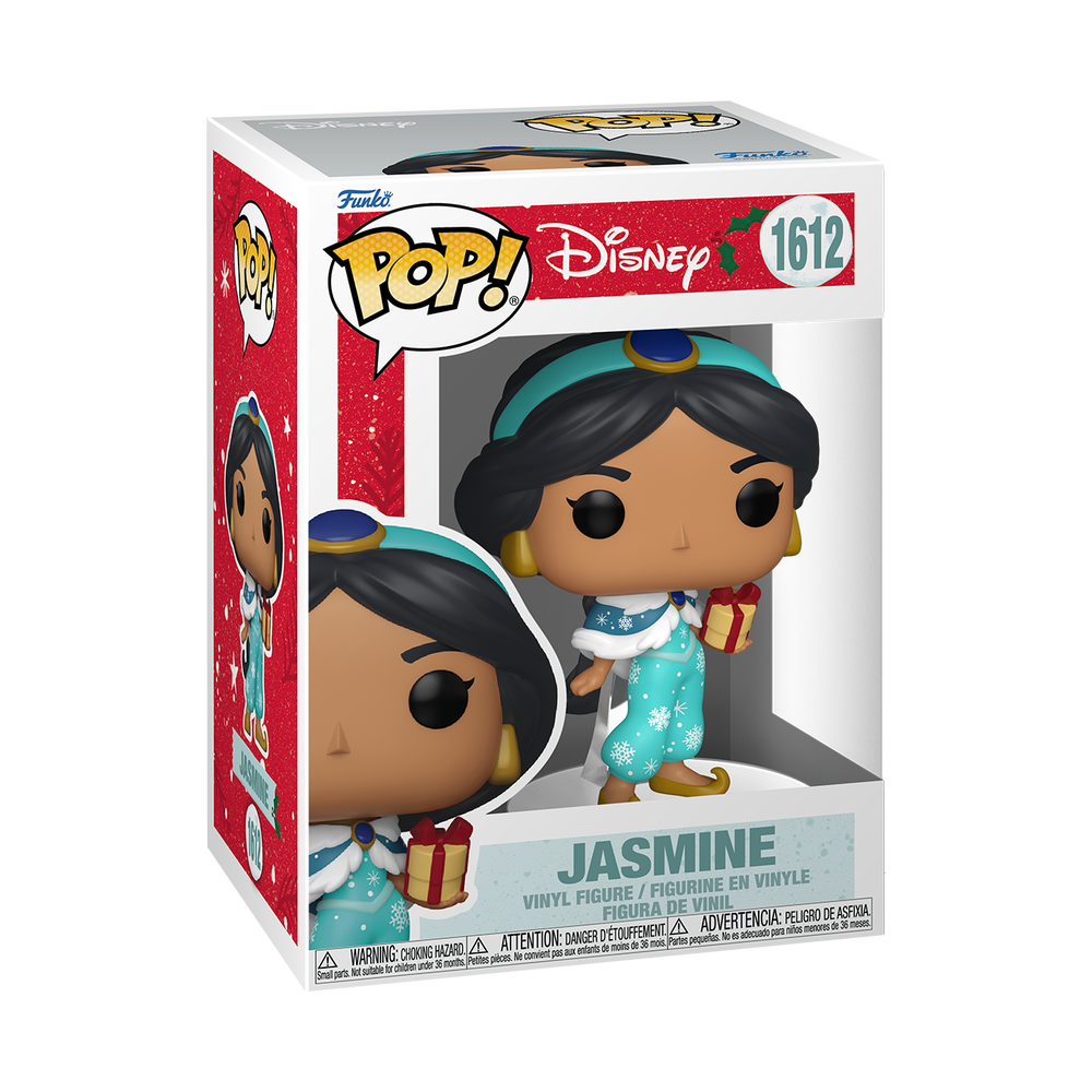 Disney Princess Holiday Jasmine Funko Pop Vinyl Image 1