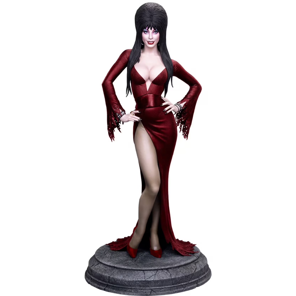 Tweeterhead Elvira: Mistress of the Dark (Red Glitter Dress Variant) Image 1
