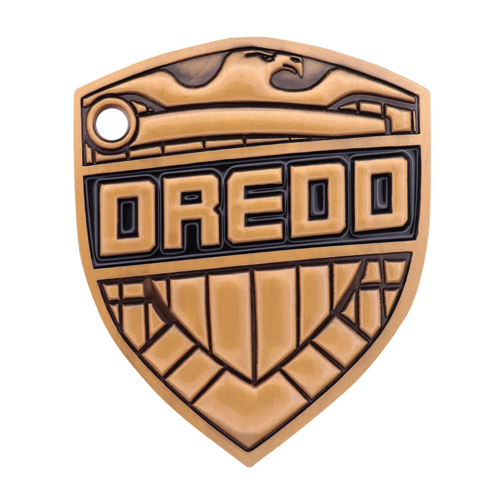2000 AD Judge Dredd Badge Replica Image 1