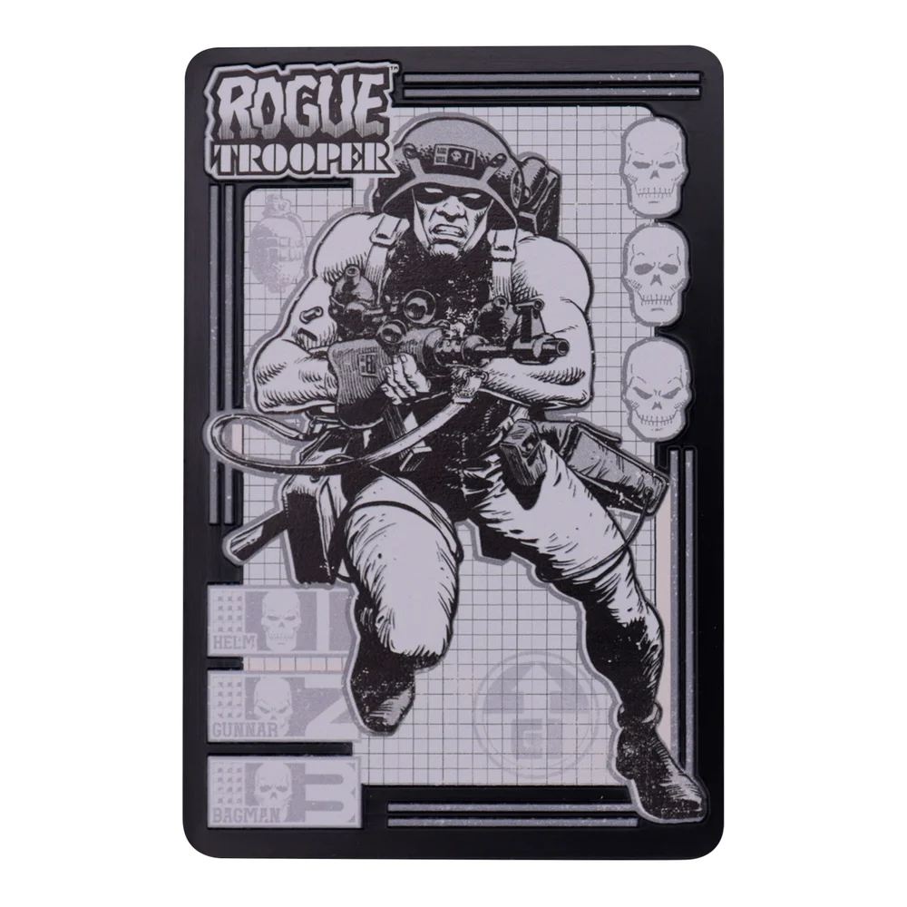 2000 AD Rogue Trooper Limited Edition Ingot Image 1