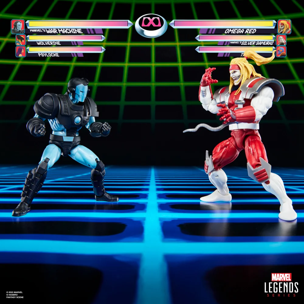 Hasbro Marvel Legends Series Gamerverse Marvel's War Machine vs Marvel's Omega Red Action Figures Image 1