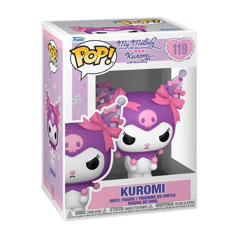 Kuromi 20th Anniversary Grumpy Kuromi Funko Pop Vinyl Image 1