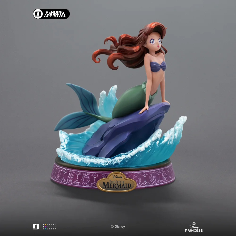 Iron Studios Disney's Princess Ariel Anime Princess Statue Image 1