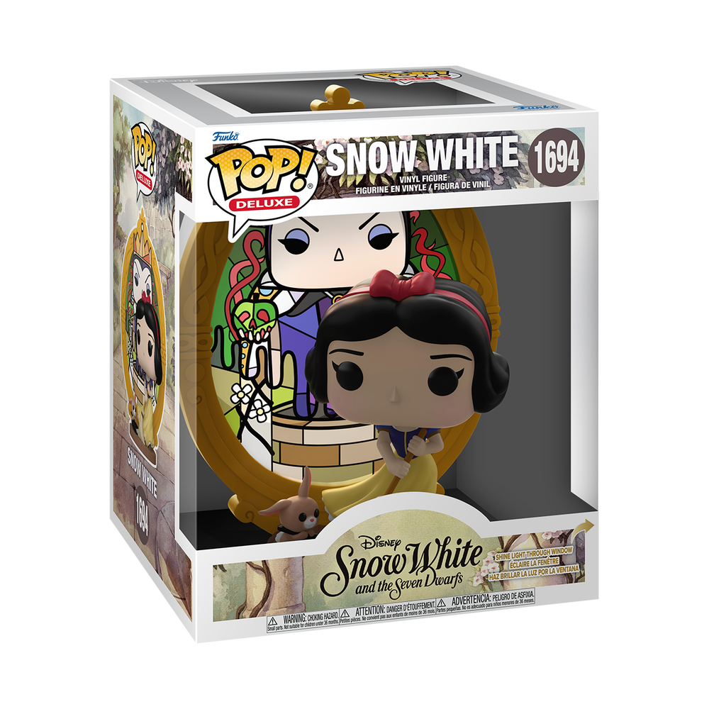 POP! Deluxe: Snow White – Snow White (Glass) Funko POP! Vinyl Image 1
