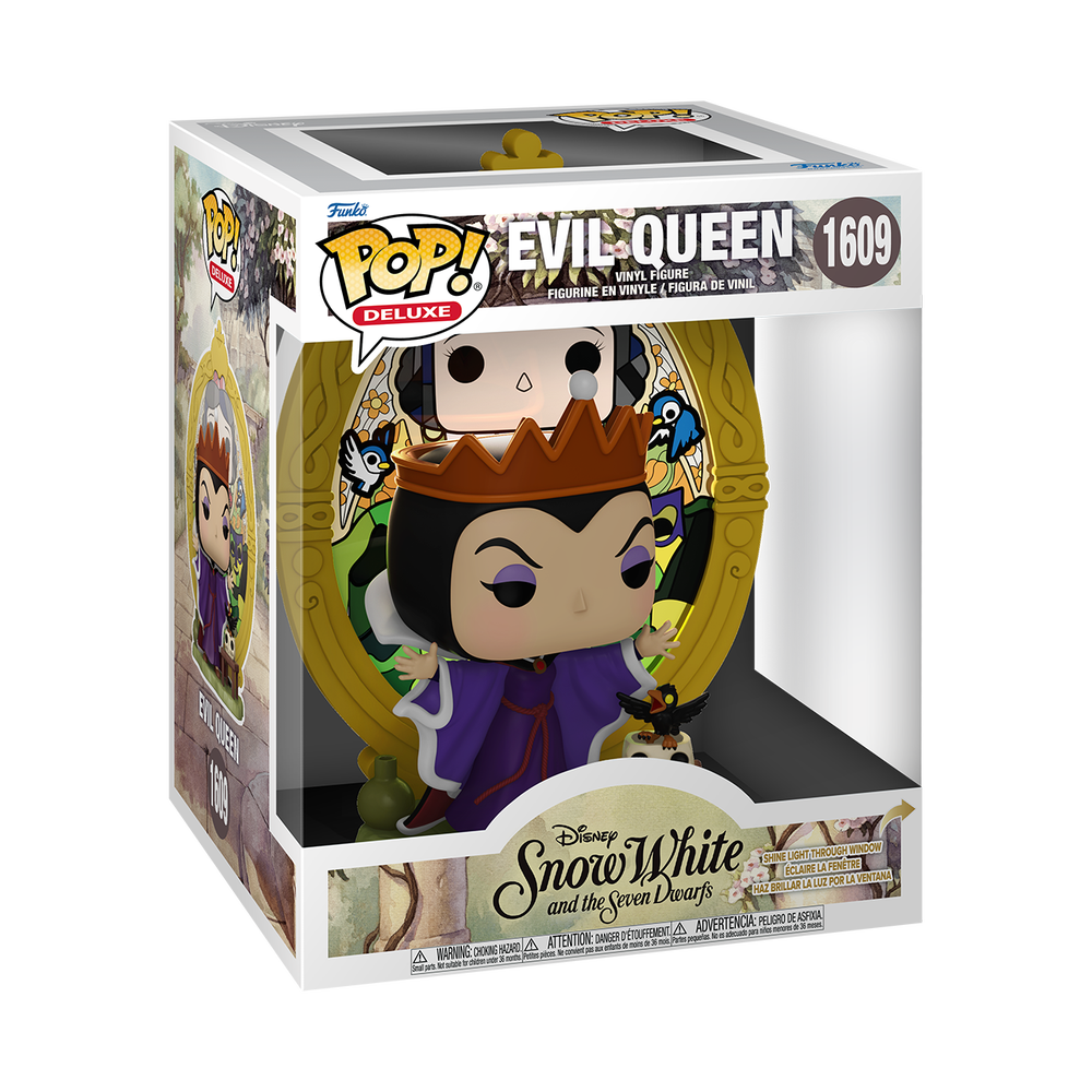 POP Deluxe: Villains- Evil Queen(Glass) Image 1