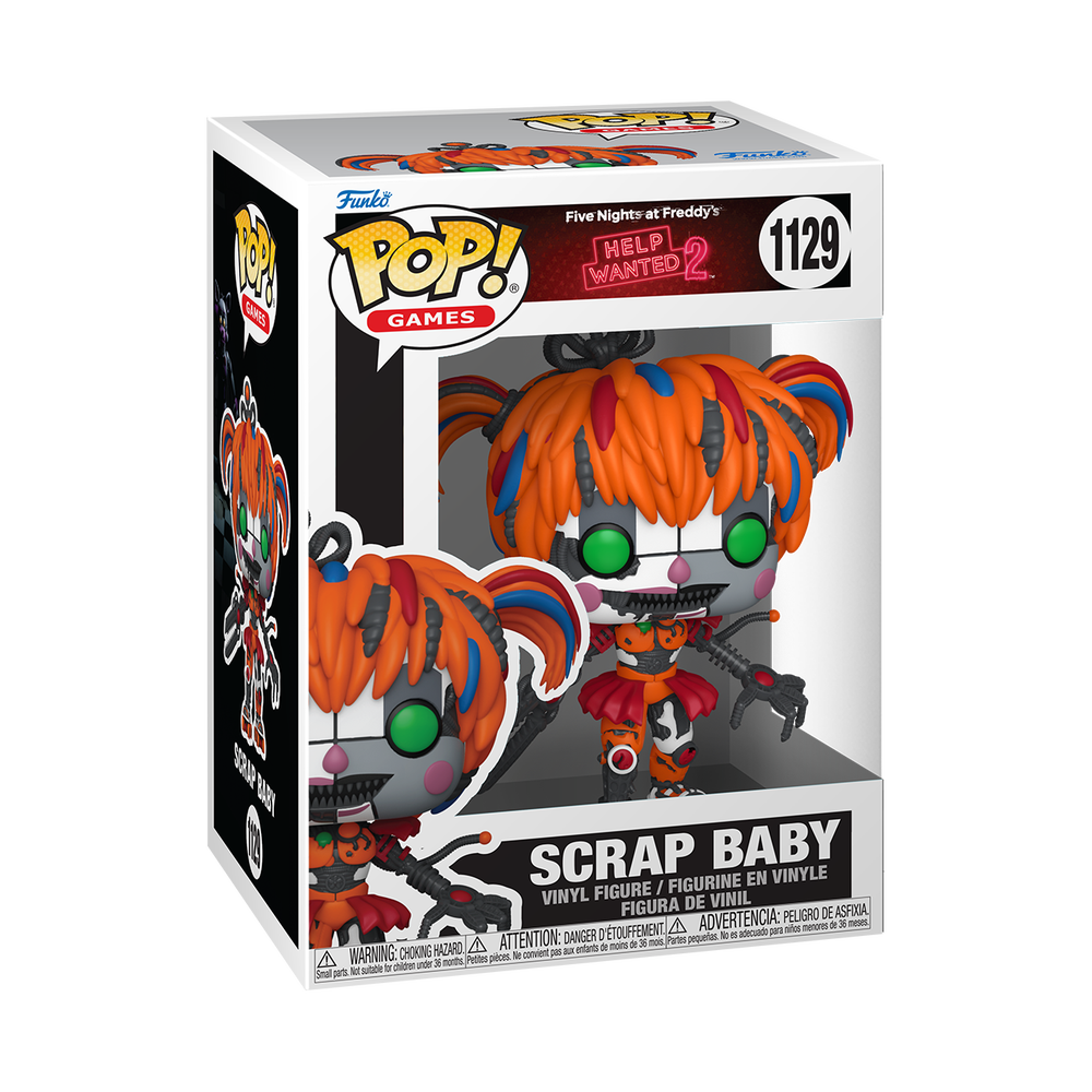 Five Nights At Freddy's Scrap Baby Funko POP Vinyl Image 1