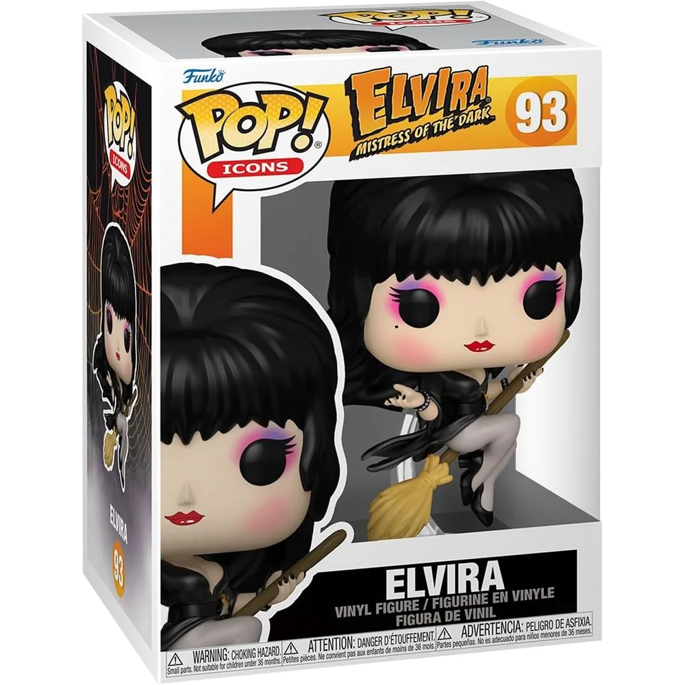 POP Icons:ElviraS5–Elvira Broom Image 1