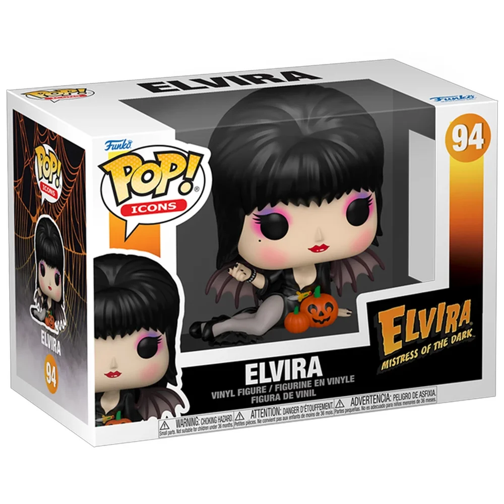 POP Icons:ElviraS5-Elvira Pumpkins Image 1