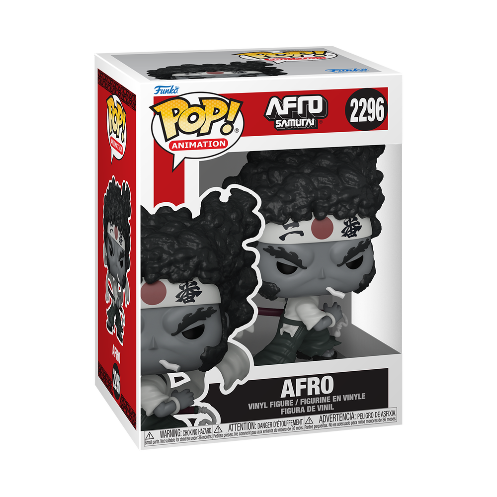 POP! Animation: Afro Samurai – Afro Funko POP! Vinyl Image 1