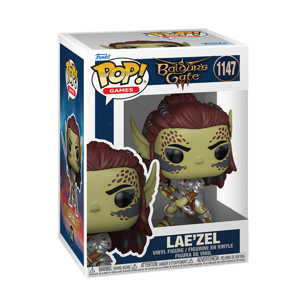 Baldur's Gate 3 Lae'zel with Sword Funko POP Vinyl Image 1