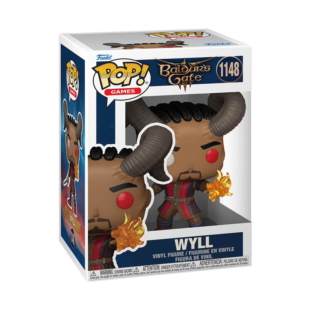 Baldur's Gate 3 Wyll Funko POP Vinyl Image 1