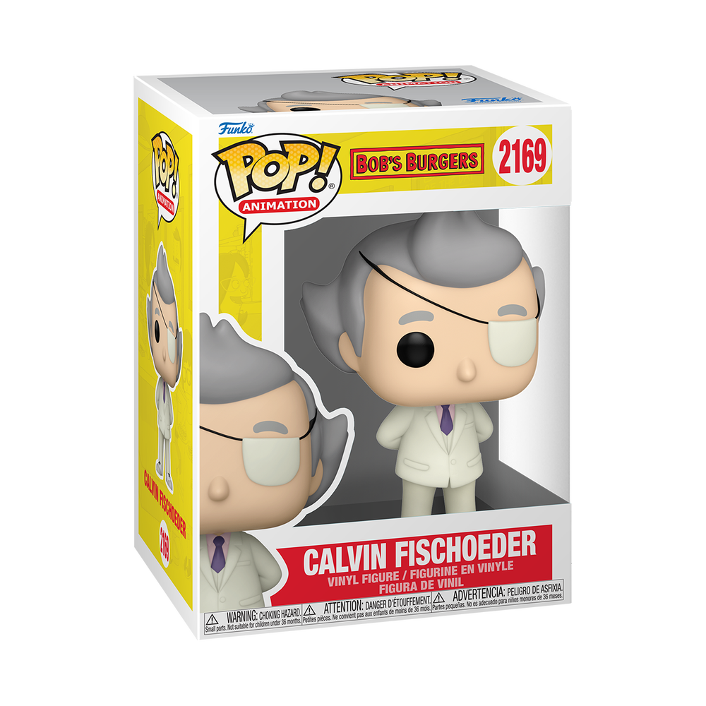Bob's Burgers Calvin Fischoeder Funko POP Vinyl Image 1
