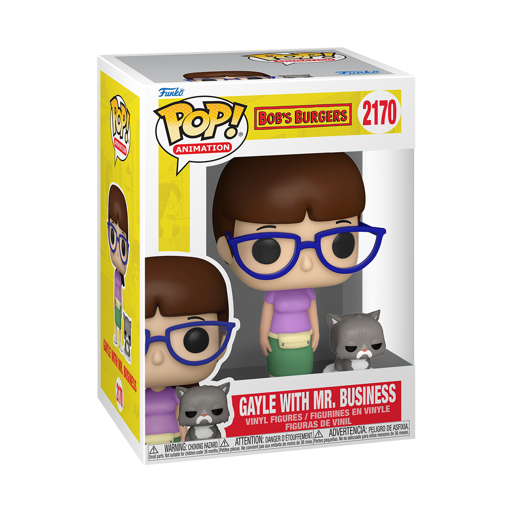 Bob's Burgers Gayle & Mr.Bus Funko POP Vinyl Image 1