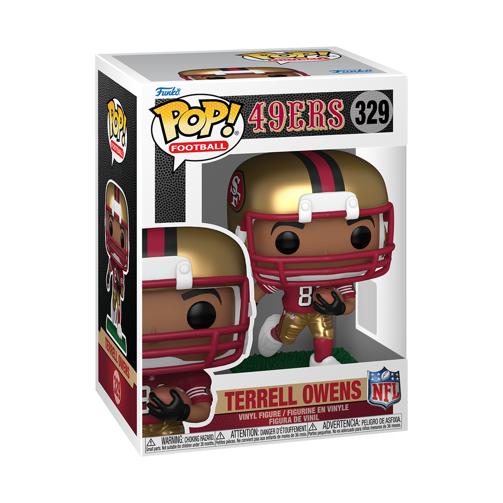 NFL Legends Terrell Owens (49ers) Funko POP Vinyl Image 1