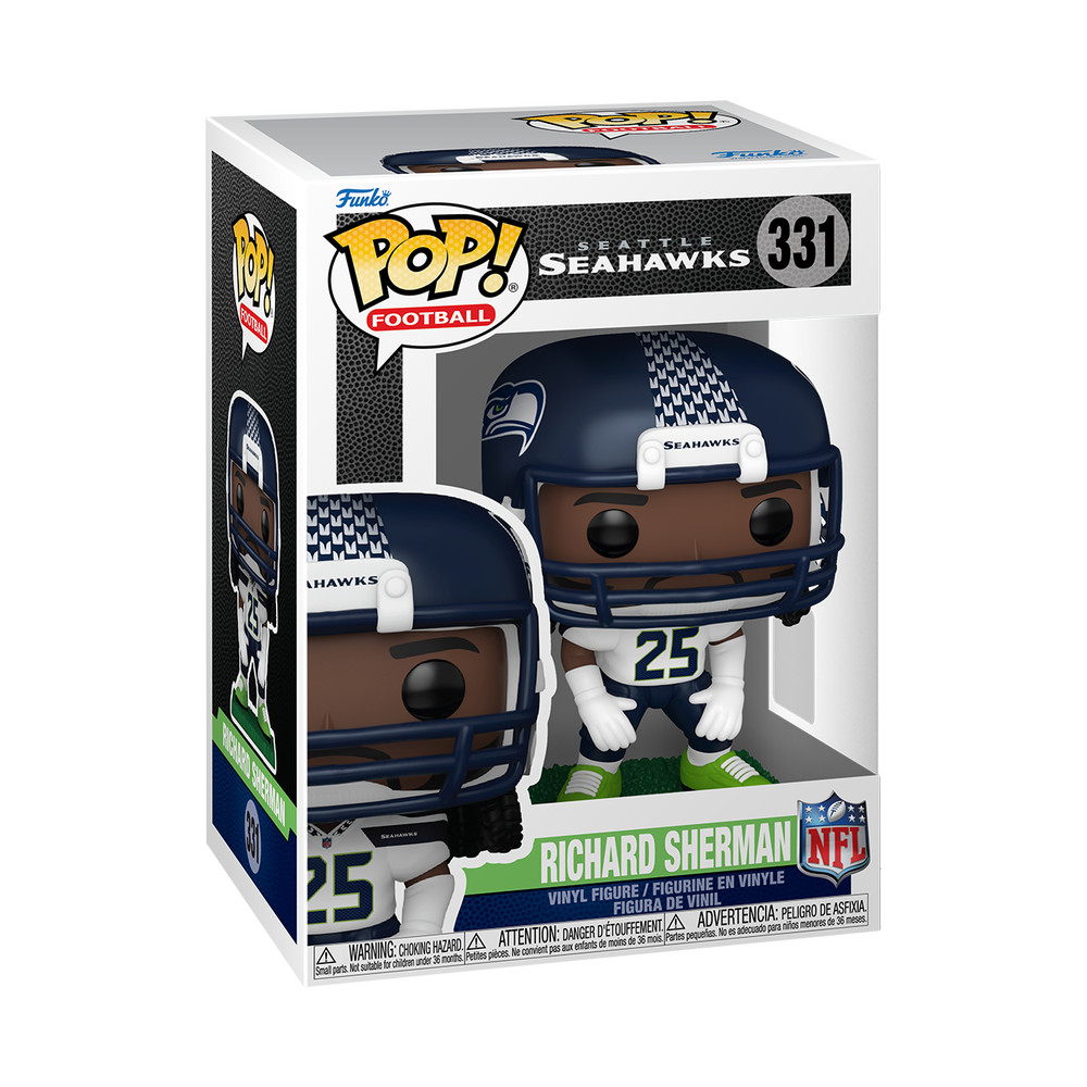 NFL Legends Richard Sherman (Seahawks) Funko POP Vinyl Image 1