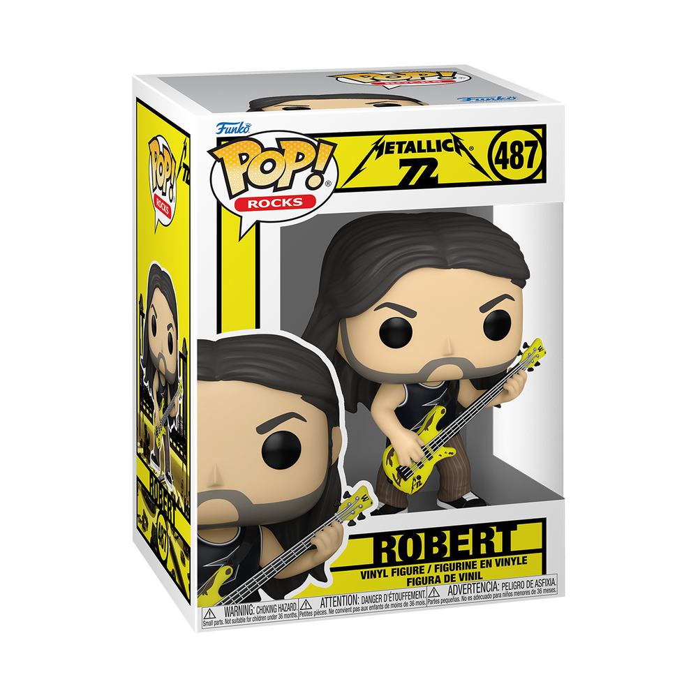 POP Rocks Metallica Robert Funko POP Vinyl Image 1