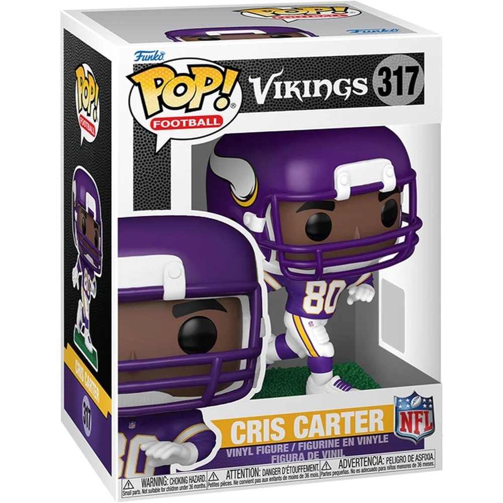 FUNKO POP NFL: Vikings - Cris Carter (Vikings) Image 1