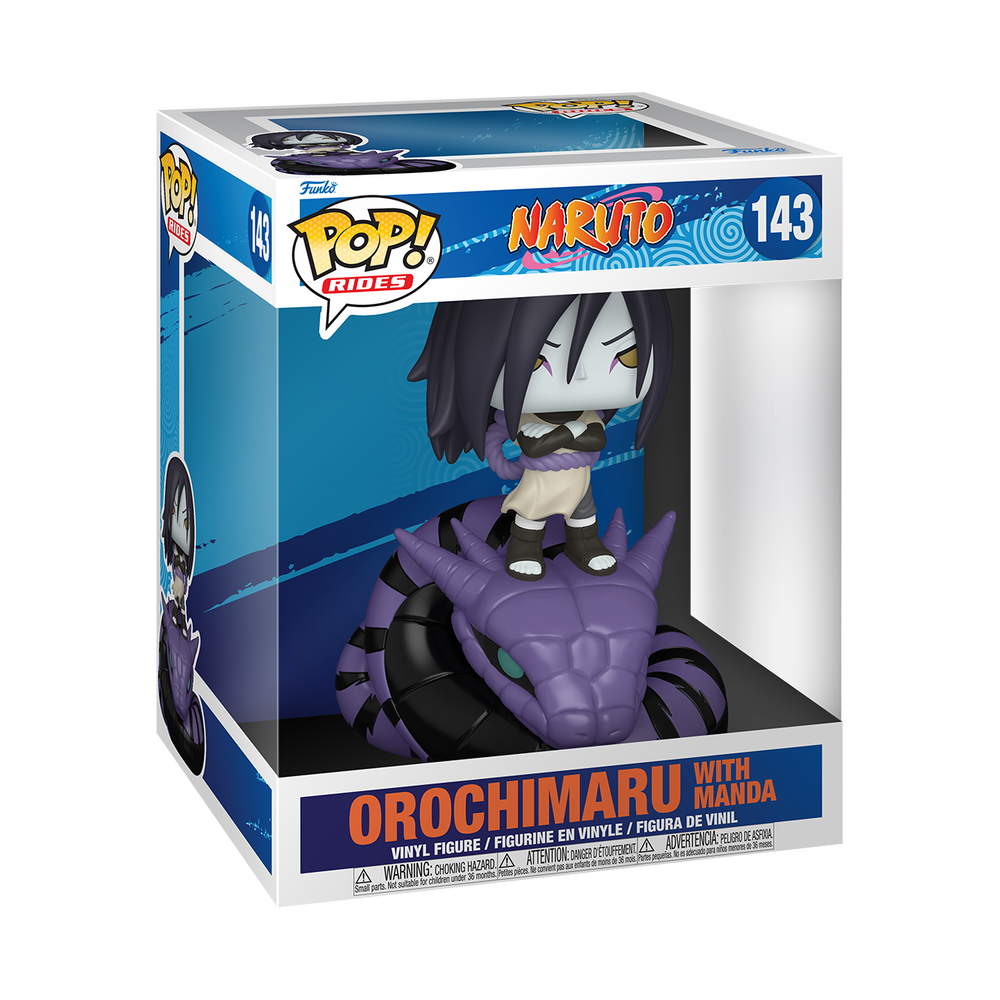 POP! Rides: Naruto Classic – Orochimaru w/ Manda Funko POP! Vinyl Image 1