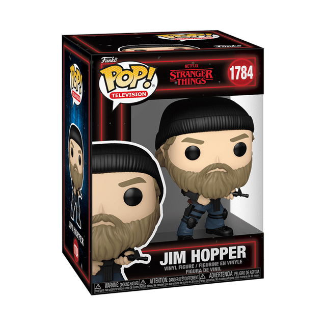 Stranger Things Jim Hopper Funko POP Vinyl Image 1
