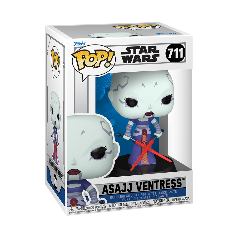Star Wars Clone Wars Asajj Ventress Funko POP Vinyl Image 1