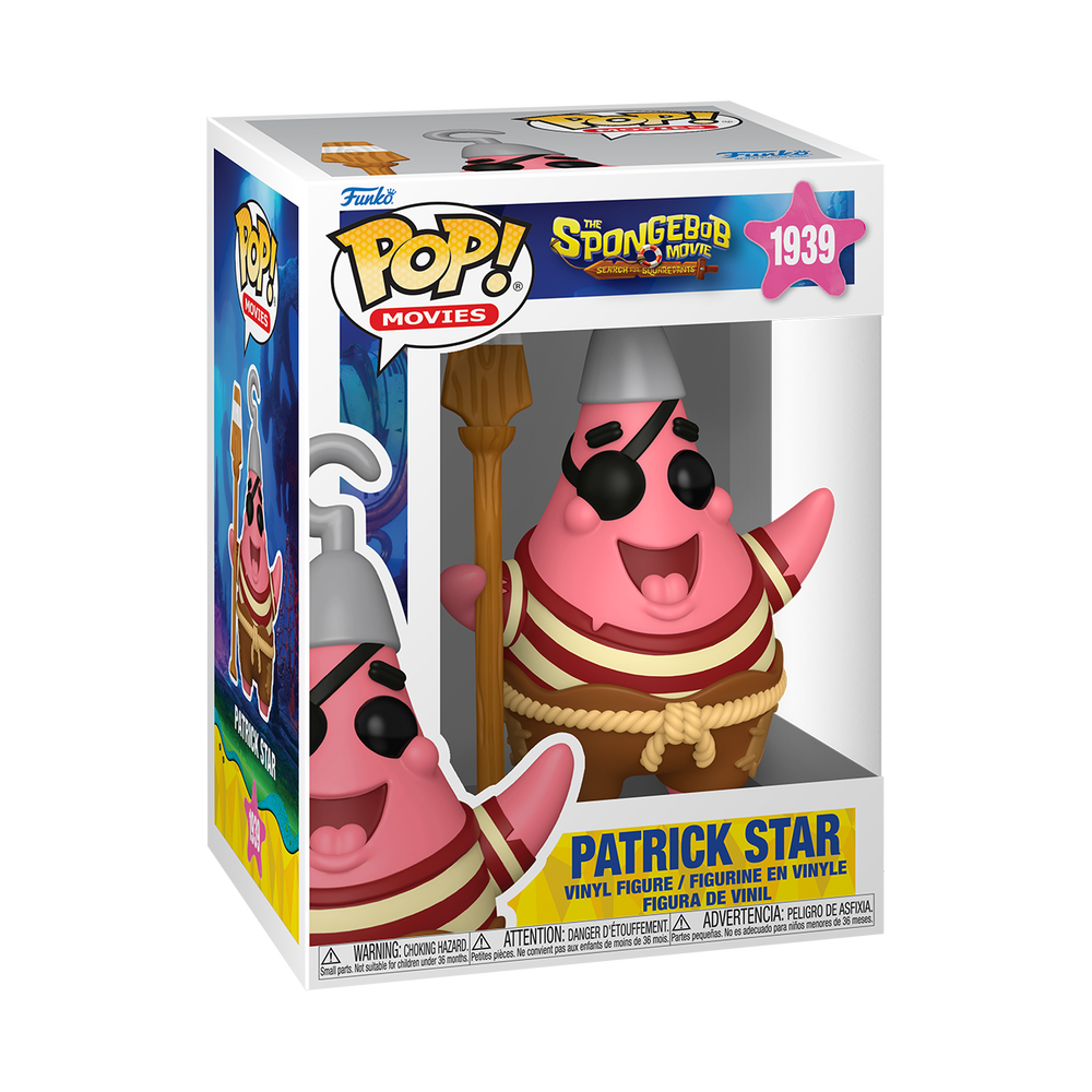 The Spongebob Movie Patrick Star Funko POP Vinyl Image 1