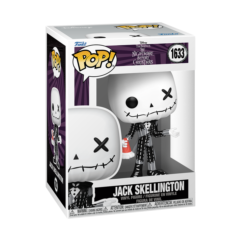 Disney A Nightmare Before Christmas Patchwork Jack Funko POP Vinyl Image 1