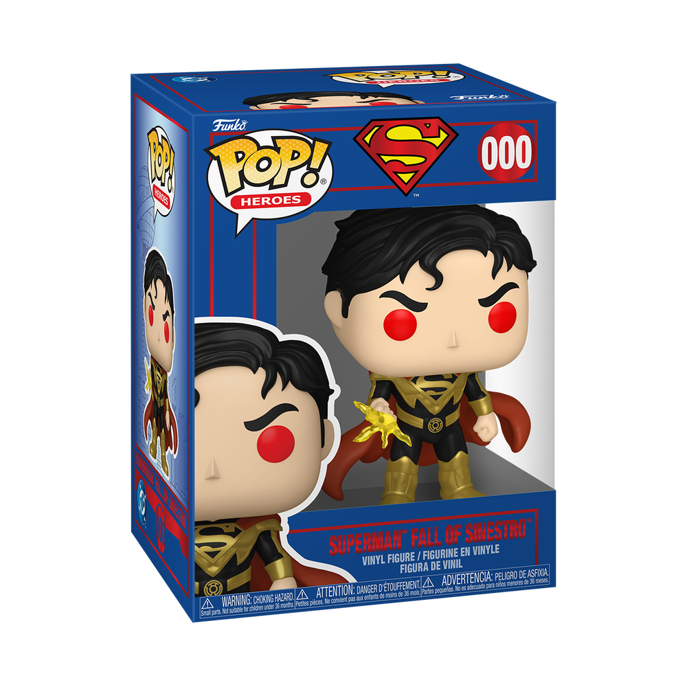 POP Heroes Superman Through the Ages Fall of Sinestro Image 1