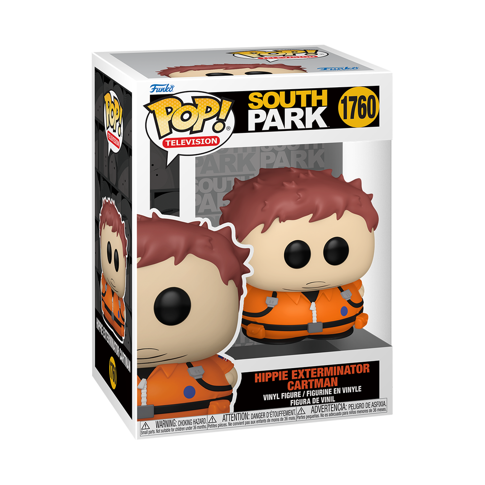 POP TV South Park Hippie Exterminator Cartman Funko Pop Vinyl Image 1