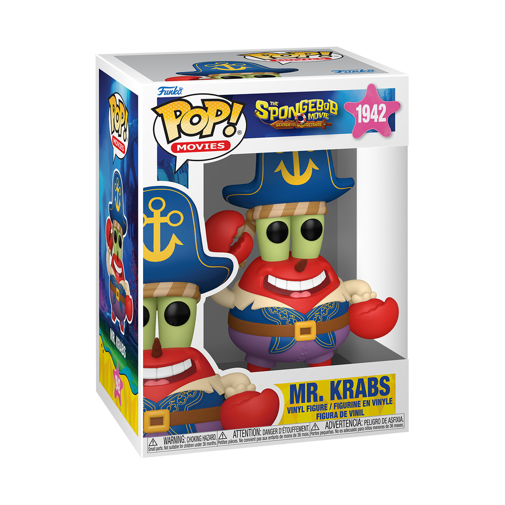 The Spongebob Movie Mr. Krabs Funko POP Vinyl Image 1