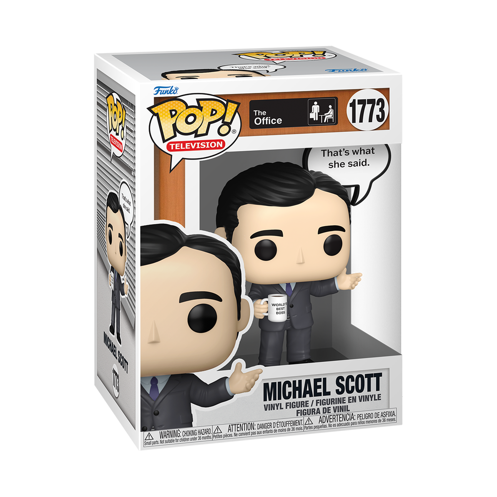 POP Sayings The Office Michael Funko Pop Vinyl Image 1