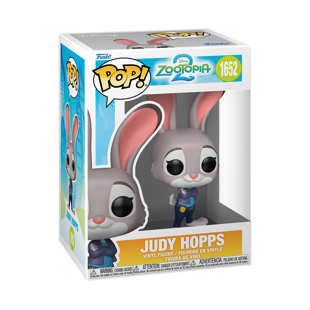 Disney Zootopia 2 Judy Hopps Funko POP Vinyl Image 1