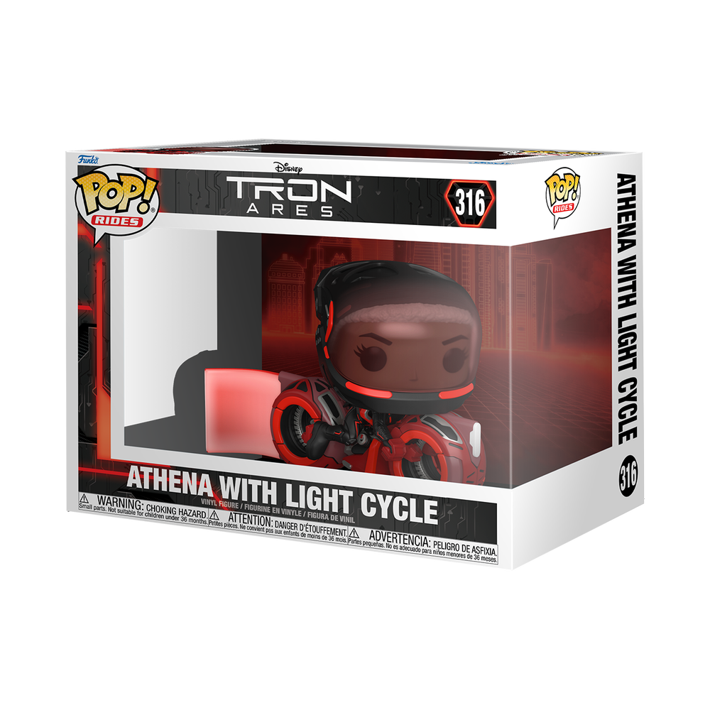 POP Ride Tron Ares Athena Funko Pop Vinyl Image 1