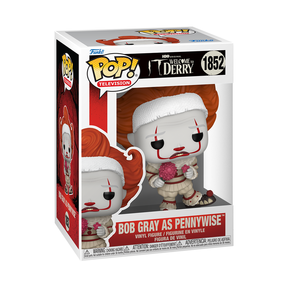 POP! Television: Welcome to Derry – Bob Gray as Pennywise Funko POP! Vinyl Image 1