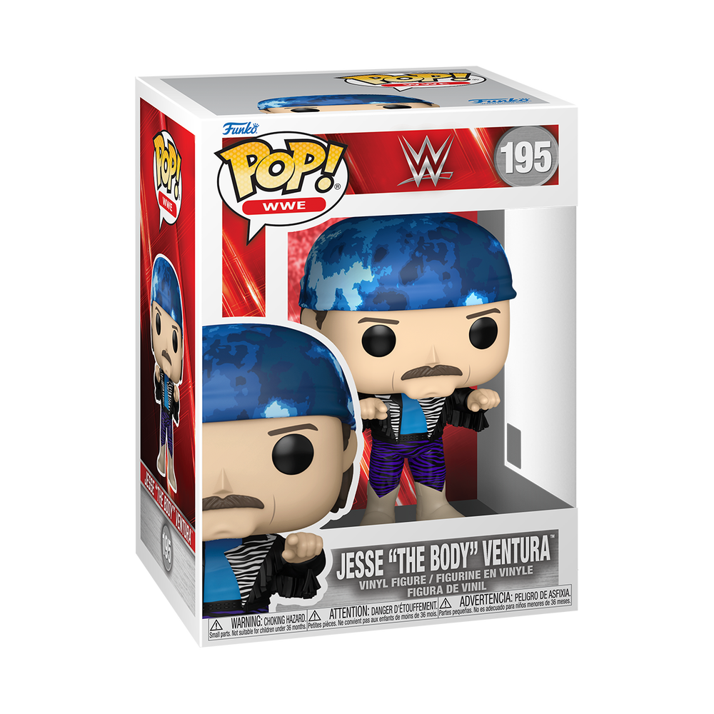 POP! WWE: Jesse “The Body” Ventura Funko POP! Vinyl Image 1