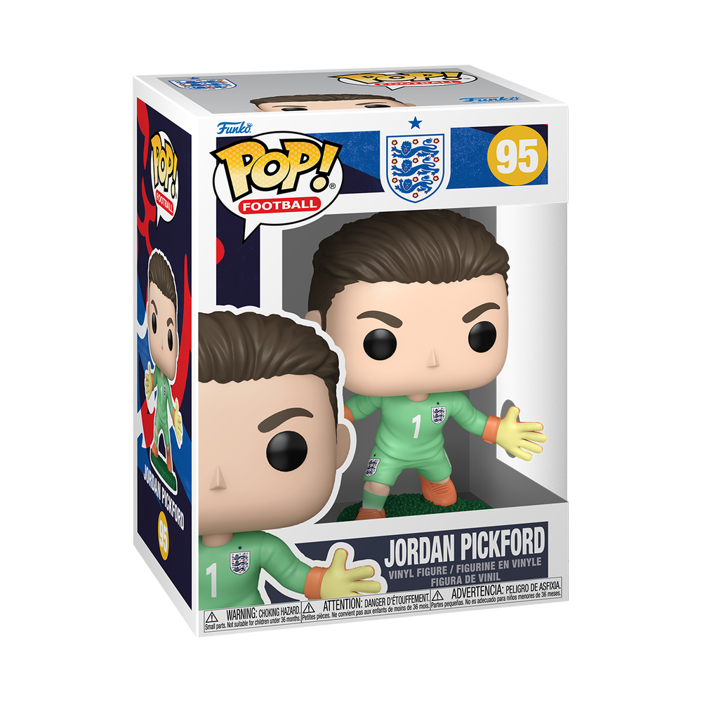 Pop! Football England Jordan Pickford Funko POP Vinyl Image 1