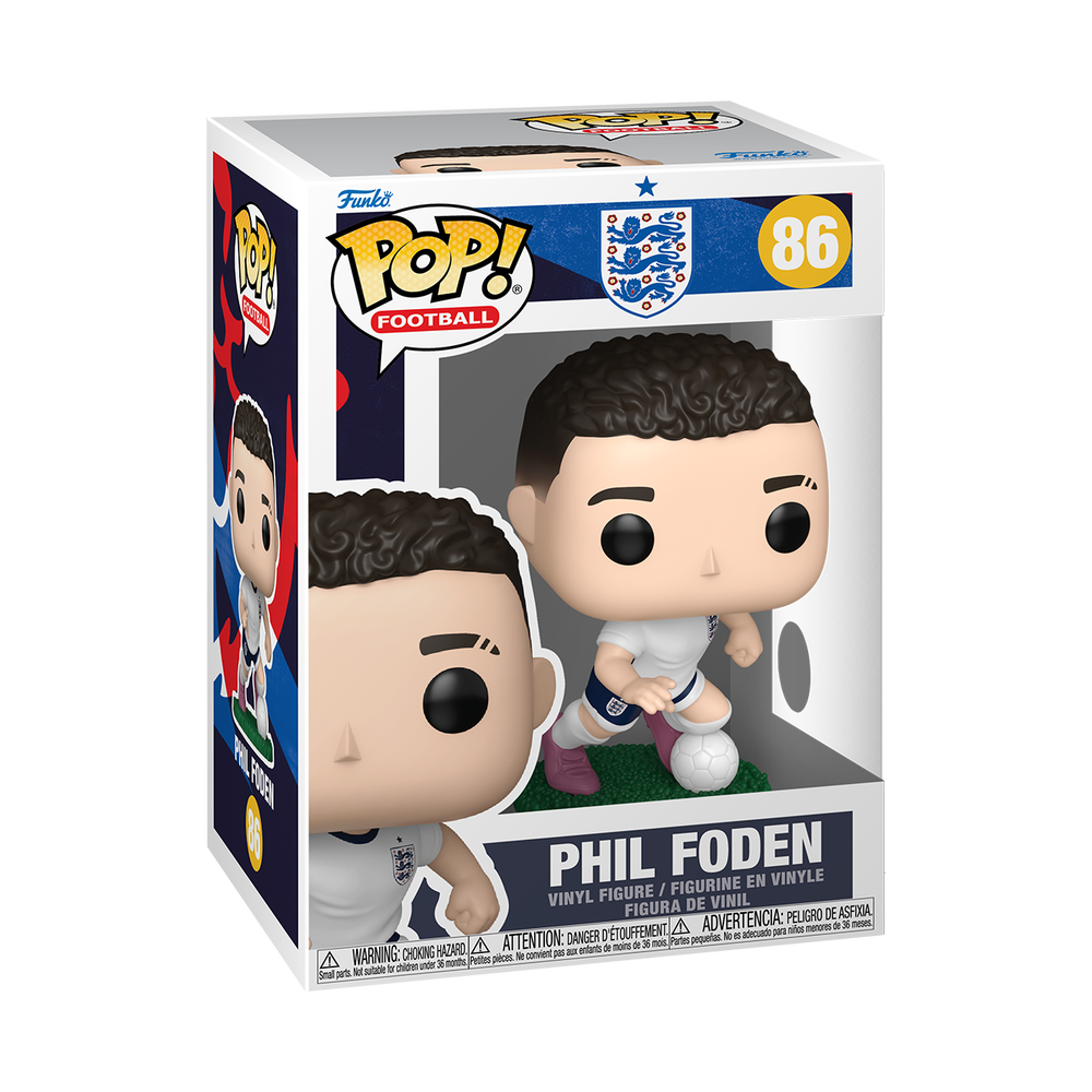Pop! Football England Phil Foden Funko POP Vinyl Image 1