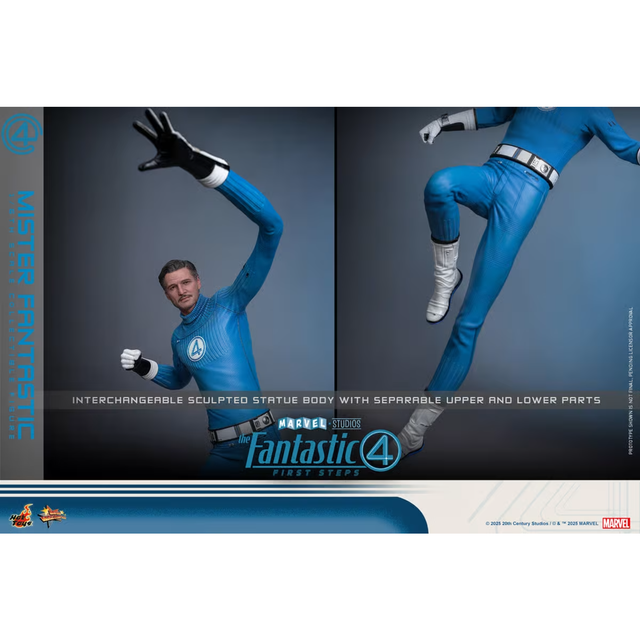 Hot Toys 1/6 Mister Fantastic - The Fantastic Four - First Steps