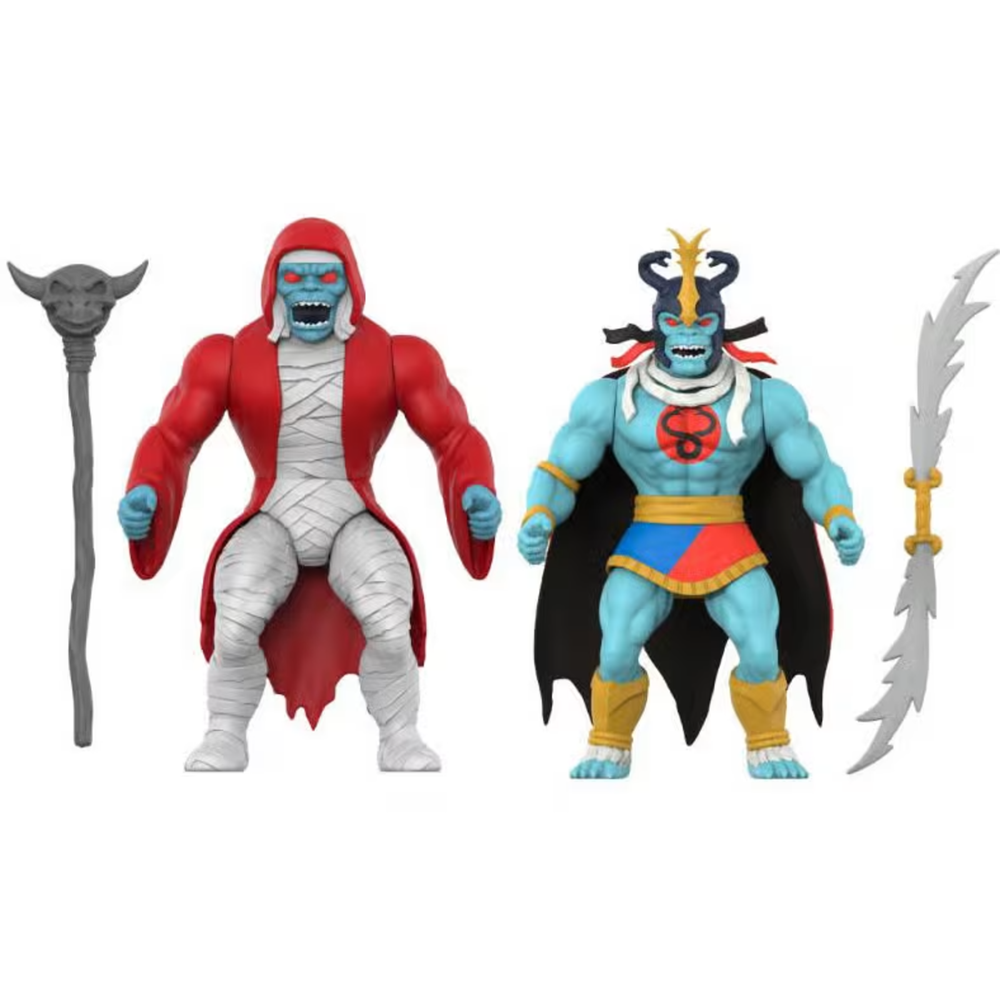 Super7 Thundercats Vintage Figures - Mumm-Ra's Tomb Twin Pack Image 1