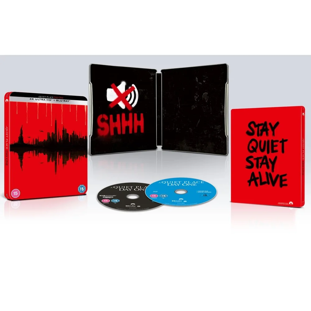 A QUIET PLACE DAY ONE 4K Ultra HD & Blu-ray STEELBOOK Image 1
