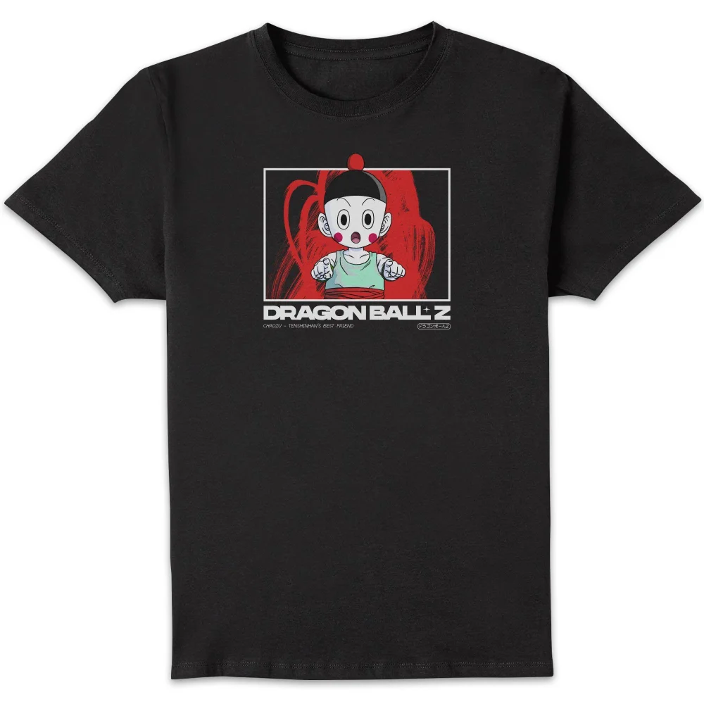 Dragon Ball Z Chaozu Profile Unisex T-Shirt - Black - S Image 1