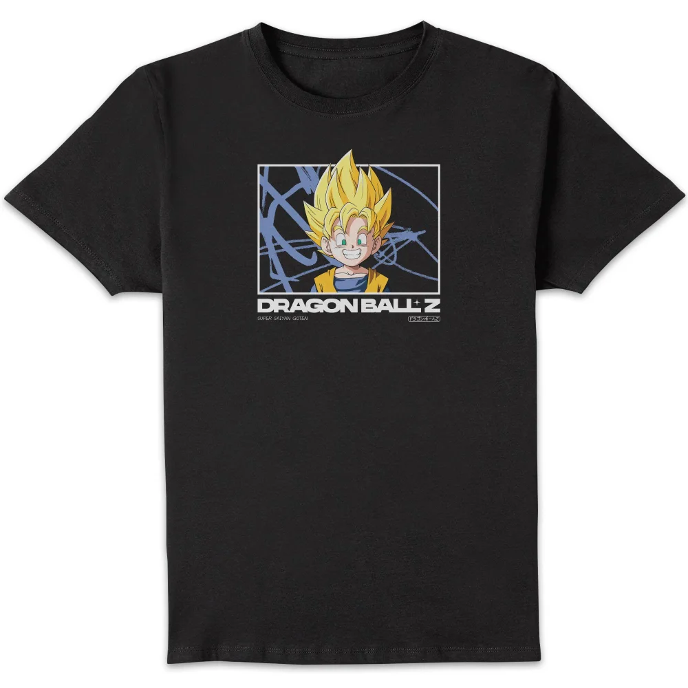 Dragon Ball Z Super Goten Profile Unisex T-Shirt - Black - S Image 1