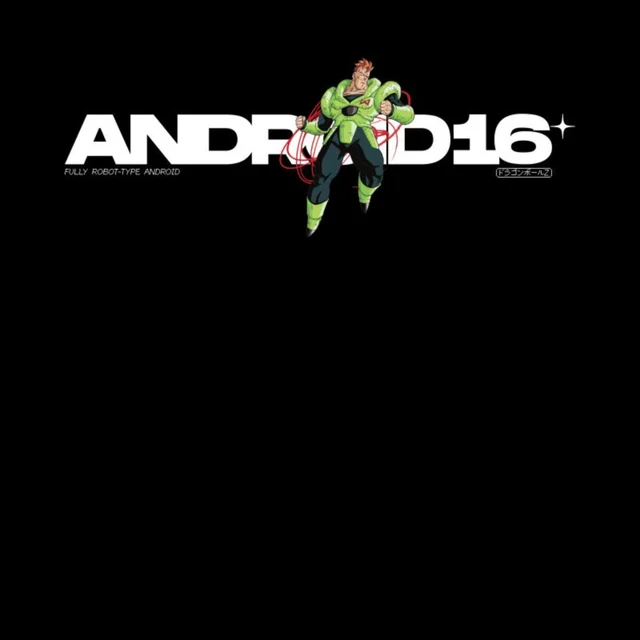 Dragon Ball Z Android 16 Unisex T-Shirt - Black